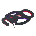 23  W Plastic Led Business Open Sign  Neon Red And Blue