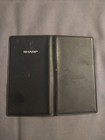 Sharp El-515s Vintage Solar Powered Calculator Tested   Case