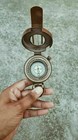 Solid Brass Antique Finish Marine British Military Prismatic Pocket Compass Gift