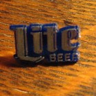 Miller Lite Beer Lapel Pin - Vintage Miller Light Pale Lager Brewery Logo Badge