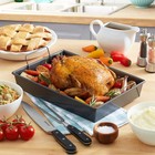 Chicago Metallic 16947 Professional Roast Pan With 13-inch-by-9-inch  Gray 