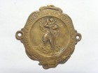 Scarce Antique Extra Large 54 Mm Catholic Saint Christopher Pocket Icon 52095