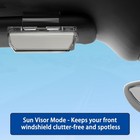 Justtop Ez Pass Holder With Powerful Suction Cups For Normal 