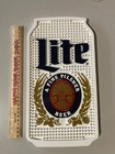      New Rare Miller Lite Pilsner Can Beer Rubber Bar Spill Mat For Tap Kegerator