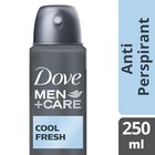 6 Pk Dove Men care Cool Fresh Dry Spray Antiperspirant Deodorant 8 45oz   250ml