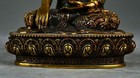 8 7  Antique Tibet Tibetan Buddhism Temple Bronze Gilt Shakyamuni Buddha Statue