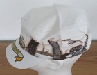 St  Petersburg Russia White Painter   s Cap