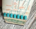 Old Matchbook Vintage Full Tropical Park Unstruck Antique Ad Art Track Racing