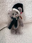 Charlie Bears Sneeze  Mohair Mouse 2015 Keychain ornament 4 7 