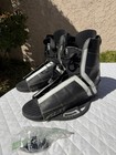 Hyperlite Agent Wakeboard Bindings Open Toe Boots Black white Osfm Pair