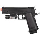 Full Size M1911 Spring Airsoft Pistol Hand Gun W  Laser Sight 6mm Bbs Bb 