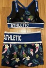 Rebel Athletic Blue Tropical Youth Cheer Set - Youth Large