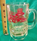 Large Vintage Dog N Suds Glass Root Beer Mug Memorabilia 6 Inch Heavy