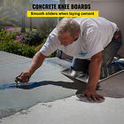 Vevor Concrete Slider Knee Boards Pair Sliding Boards 30  X 8  Stainless W  Pads