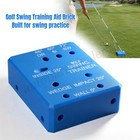 Compact Golf Swing Trainer Brick 5 16  Alignment Stick Aid Swing Training Aid Us