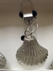 Target Threshold Tablecloth Weights Set Of 8 Metal Seashell Clip-on Coastal Vibe