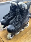 Tour Code 9 Inline Street Roller Hockey Skates Size 8 Adult - Worn A Few Times -