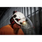 Milwaukee  Rlusb Bolt Hard Hat Headlamp  Light Output 600 Lumen  Light Bulb