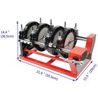 Screw Style 4clamp Pipe Fusion Welder Welding Machine For Pe Pp Pipe 2 48-9 84  