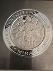 Limited Edition Silver  999 Coin Hundred Dollar Four Queens Mirage 11 3 Ozt  999