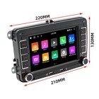 7   Car Multimedia Touch Screen Usb Carplay Gps Sat Nav For Vw Golf 5 6 Passat Polo