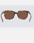 Costa May 580 Tortoise Shell Rectangular Sunglasses Green Mirrored 