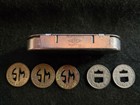Vintage Bus Line Token Holder W los Angeles   Santa Monica Tokens