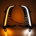2pcs Led Drl Fog Light Front Bumper For Toyota Camry Se Xse 2025-2026