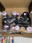 Obensky Rollerskates Girls Size 31-34 U s  12-3 Black Pink Open Box