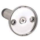 2 Pcs Door Stopper Heavy Duty 304 Stainless Steel Stoppers With Rubber Tips