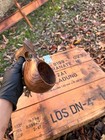 Handcarved Black Walnut Kuksa  Scandinavian Bushcraft Mug  Camping Gear