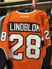 Oskar Lindblom Lehigh Valley Phantoms Game Worn Jersey