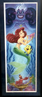 Disney Fine Art  deep As The Sea  Ariel Ursula Framed Lithograph Tim Rogerson