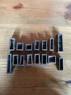 Metal Letterpress Furniture Lot Of 15 Assorted Sizes  
