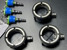 Lot Of 3 Each Olympus Water Resistant Cap Mh-553   3 Ea Mh-948 Cleaning Adapters