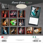 Electric Guitars   2026 12x24   hanging  Square Wall Calendar   Plastic-free