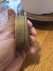 Antique Brass Padlock With No Key Et wnc
