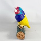 Viewsonic Advertising Promo Gouldian Finch Parrots Birds On Branch Pen Holder
