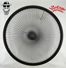 26  Front   Rear 1-7 Speed Freewheel Bicycle Wheels  with 144 Spokes Black 