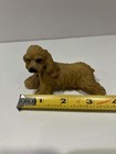 Vintage Buff Cocker Spaniel Dog Figurine 2  1 2     Tall Resin