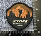 Zion National Park 1919 2x3 Embroidered Morale Patch Hook Backing Brand New