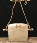 1920s Vintage Carved   Painted Wood Speed Boat Surfer Water Skis Wake Tow Board