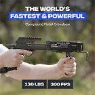 Ballista Bat Compound Self-cocking Small Crossbow 300fps 130lbs 2 46lbs