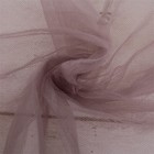 Threadart Premium Soft Tulle Fabric Bolt - 20 Yards By 54  Wide - Silver