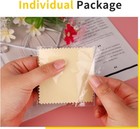 100pcs Premium Jewelry Cleaning Cloth  Silver Polishing Cloth Individually Wrapp