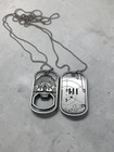 Vintage Oakley Dog Tag Bottle Opener Necklace Lot Of 2 Metal 2000s Y2k Archive
