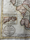Maryland Delaware 1796 Dennison   Amos Doolittle Rare American Hand Colored Map
