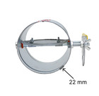 8 Inch Hvac Duct Manual Volume Damper W  Adjustment Handle For Air Systems