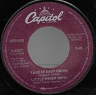 Take It Easy On Me  Orbit Zero   By Little River Band  7  W  Ps  1981  Vg 