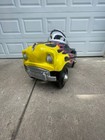 Vtg Instep 1957 Black Steel Chevy Street Rod Toy Pedal Car W  Flames 14-pc600
